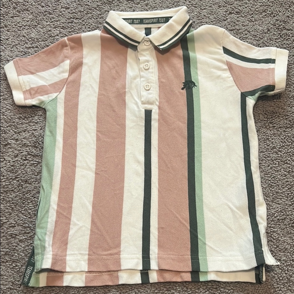 🔵Striped Kids Polo Shirt
